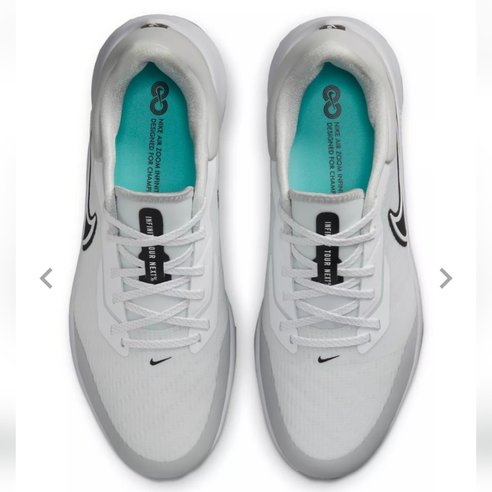 NWOT Nike Air Zoom Infinity Tour NXT% Golf Shoes Size 7.5 - Picture 7 of 8
